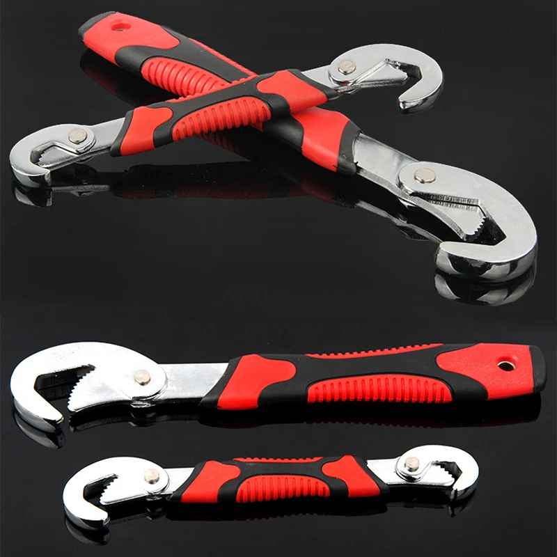 Adjustable Open End Double Wrench Multifunctional Universal Pipeline Wrench Set Manual Hardware Grip Tool Hand Repair Tools