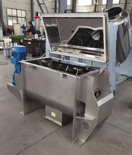 Small automatic animal feed blender for chicken duck cow goat and aquaculture feed mixing view 3