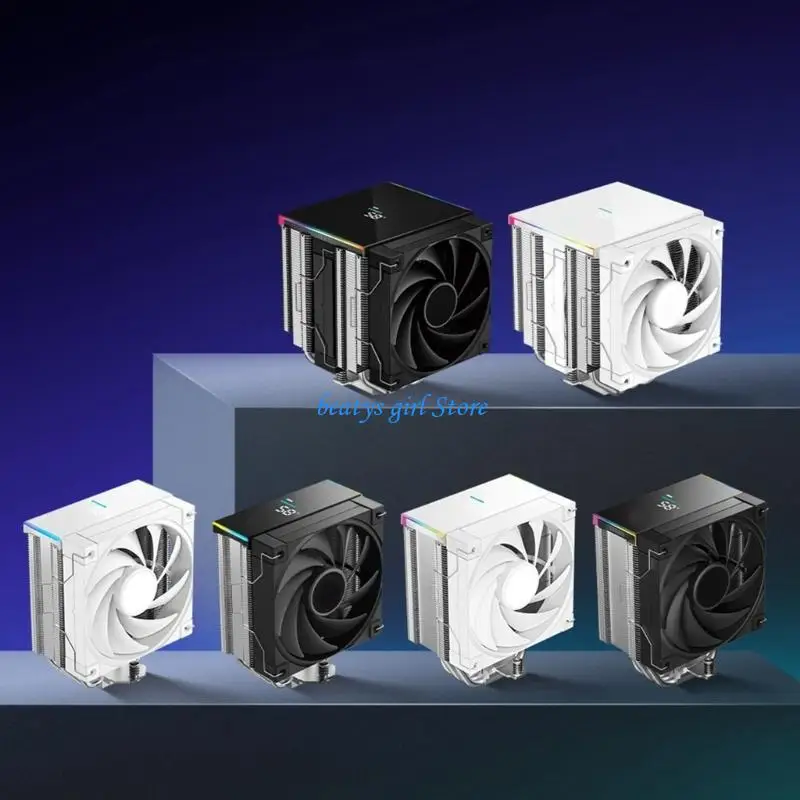 

C7AB Delicate Processor Fan With Clear Temperature Number And Memories Compatibility