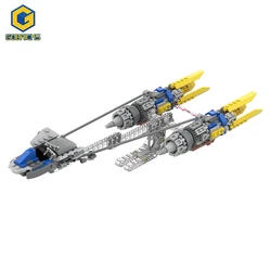 Gobricks MOC-56916 Anakin’s Podracer Set 75258 MOD Space Wars Building Block Set Educational Toys For Children Gifts Juguetes