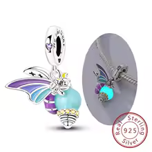 Pandora Jewelry 925 Sterling Silver Firefly Butterfly Charm - KTC1437
