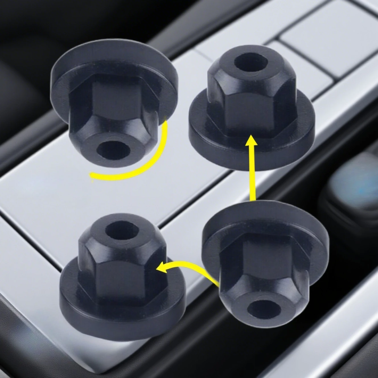 10/20/30 قطعة مناسبة لسيارات Bmw E30 E32 E34 E36 7 سلسلة لوحة زخرفية الداخلية الاستشعار قوس البلاستيك الجوز الربط قاعدة المسمار