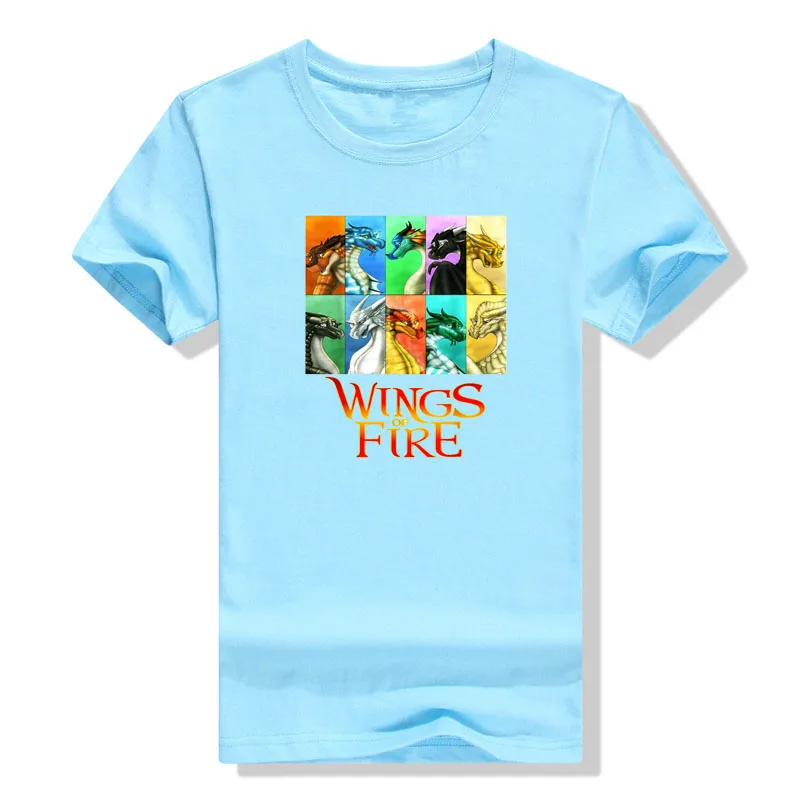 Vintage Wings of Fire - All Together Geschenk für Männer, Frauen, Jungen T-Shirt Lustiges Drachen-T-Shirt Neuartige Geschenke Kurzarm-Bekleidung – Detail 19