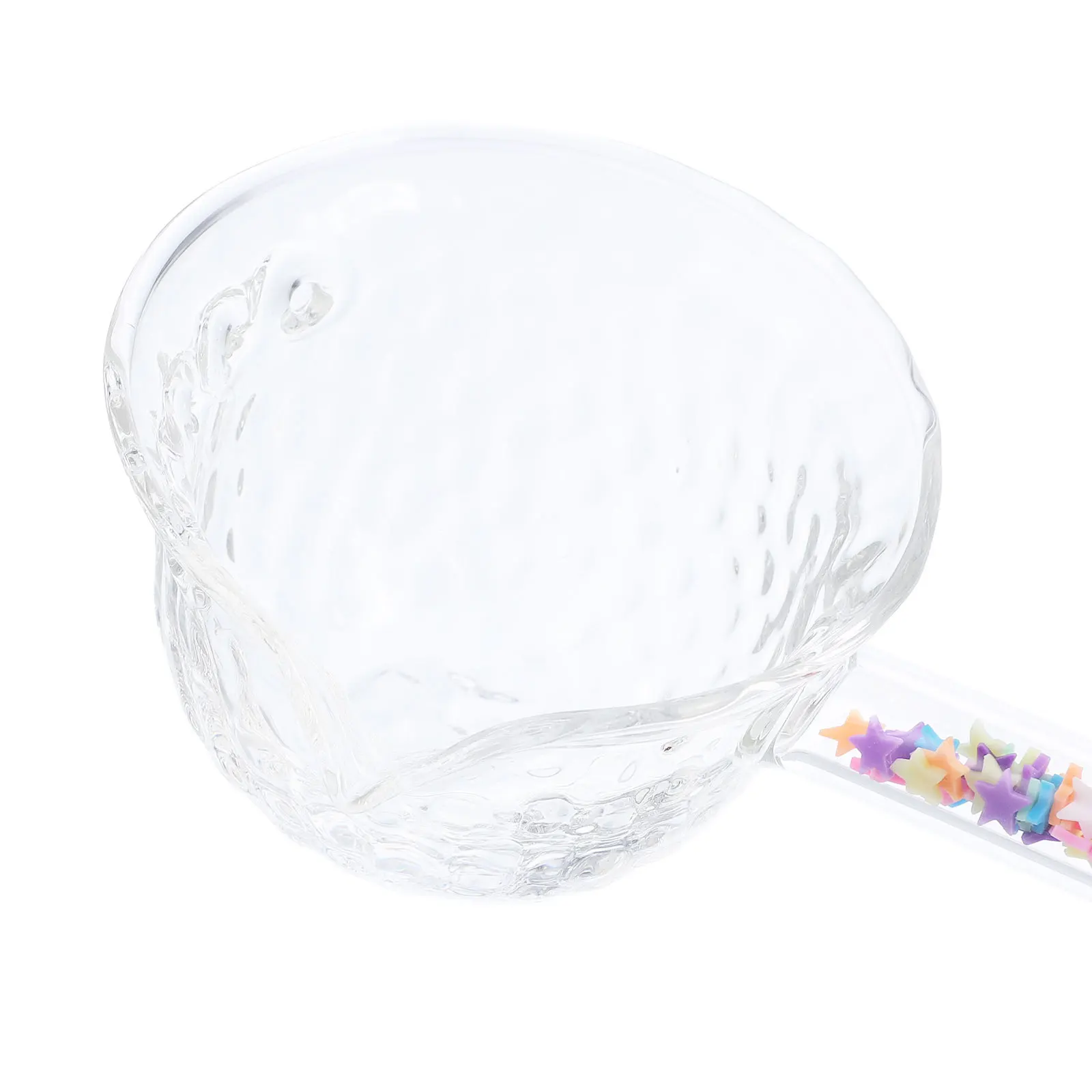 

Serving Glass Ladle Delicate Craftsmanship High-Grade Finish Spoon for Tea Soup Coffee Ice Tea Dessert Tableware Accessory