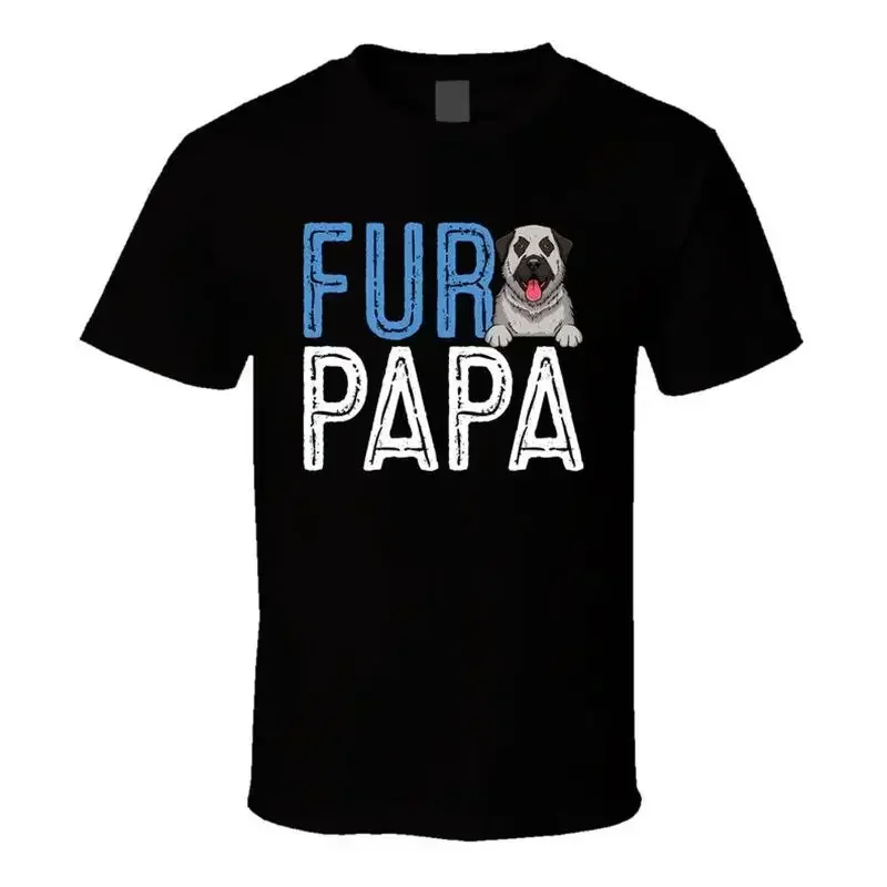 Anatolian Shepherd Fur Papa Father's Day T Shirt