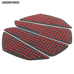 Custom Motorcycle Tank Sticker Anti-slip Adhesive Tank Side Traction Pads Rubbers Pad For Kawasaki Honda CBR600RR 07 Universal