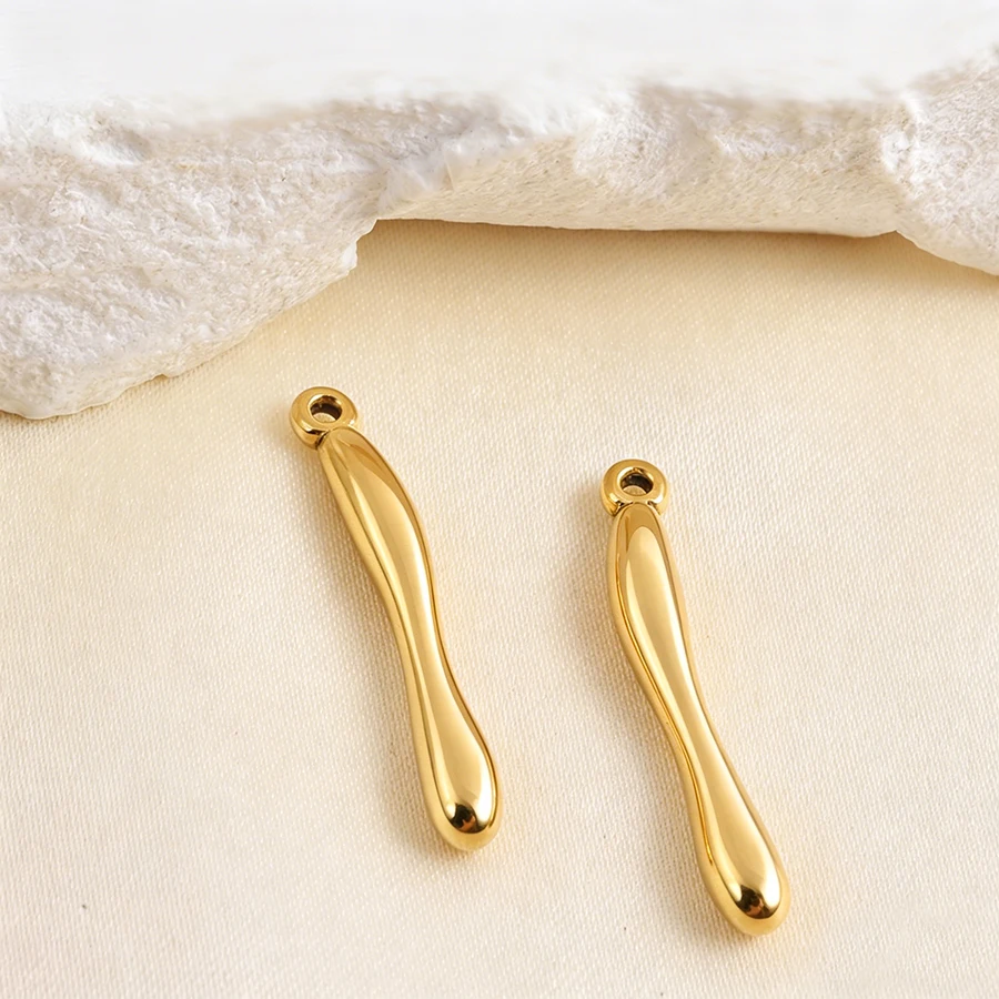 Simple 4Pcs Stainless Steel Charms Tool Dagger Spear Axe Sword Pendant DIY For Women Men Necklace Keychain Making Accessories