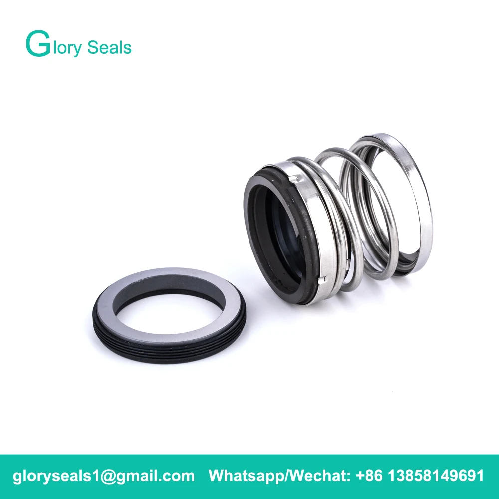 BIA-18 Rubber Bellow Seals 18mm Replace To Type BIA Mechanical Seal Shaft Size 18mm CA-CE-NBR, CA-SIC-V, SIC-SIC-V, TC-TC-V