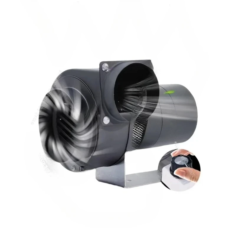 DC brushless speed regulating fan High temperature resistant centrifugal fan Multi-wing induced draft fan 220V strong low noise
