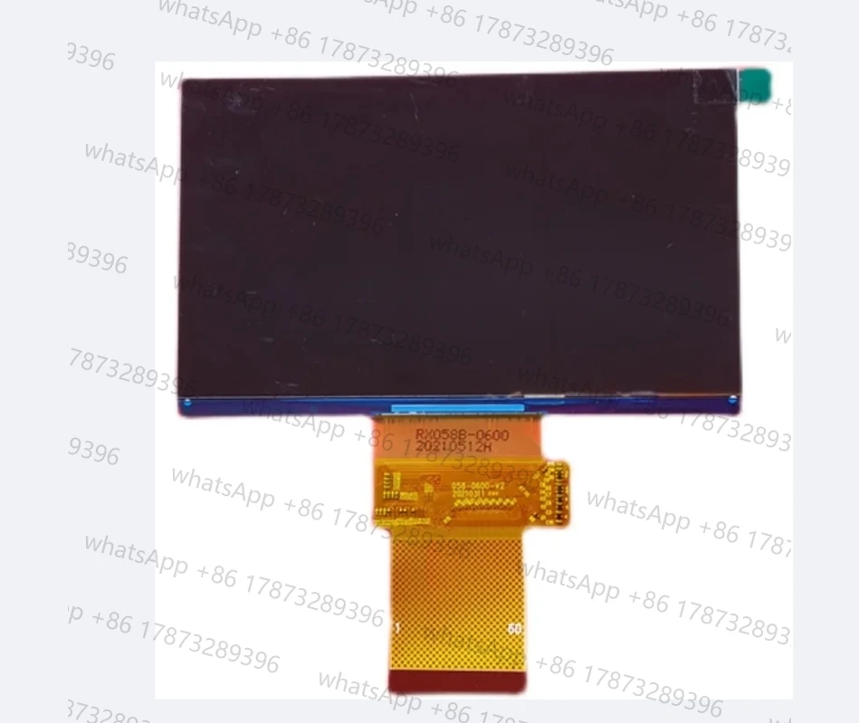 

5,8-дюймовый RX058B-0600 RX058B-0600-V1 60-контактный ЖК-экран проектора 1920*1080 панель isplay