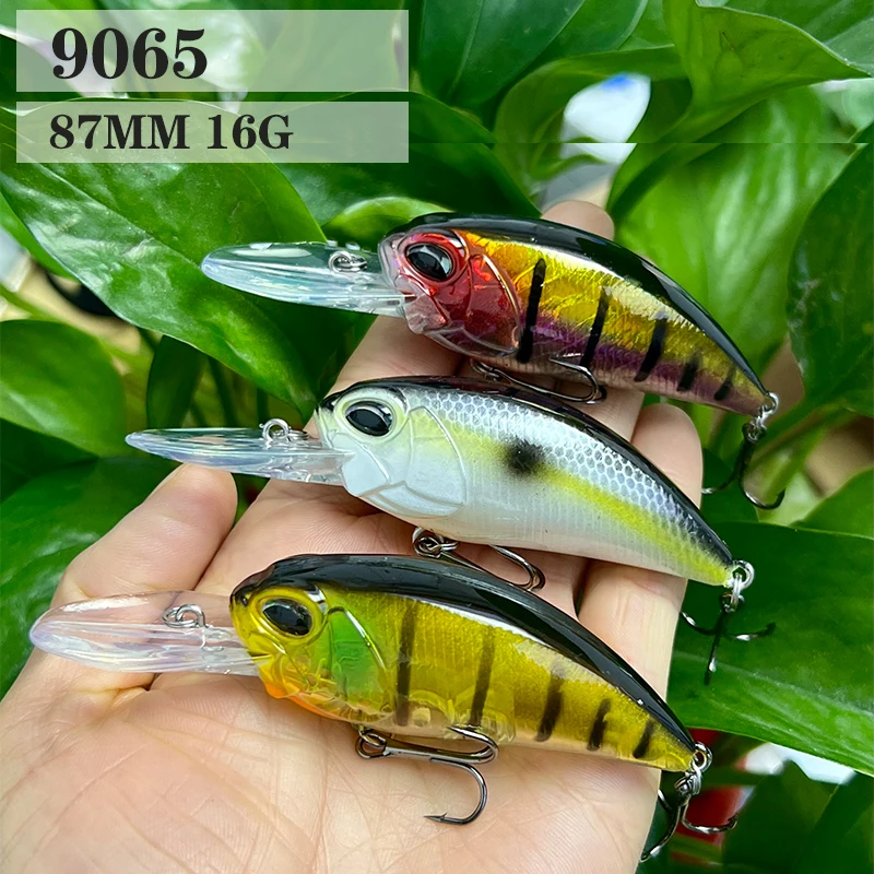 Floating Crank bait 16g 87mm Fishing Lure Realis Crank M65 Hard Bait Deep Diving Wobbler Professional Shallow-water CrankBaits