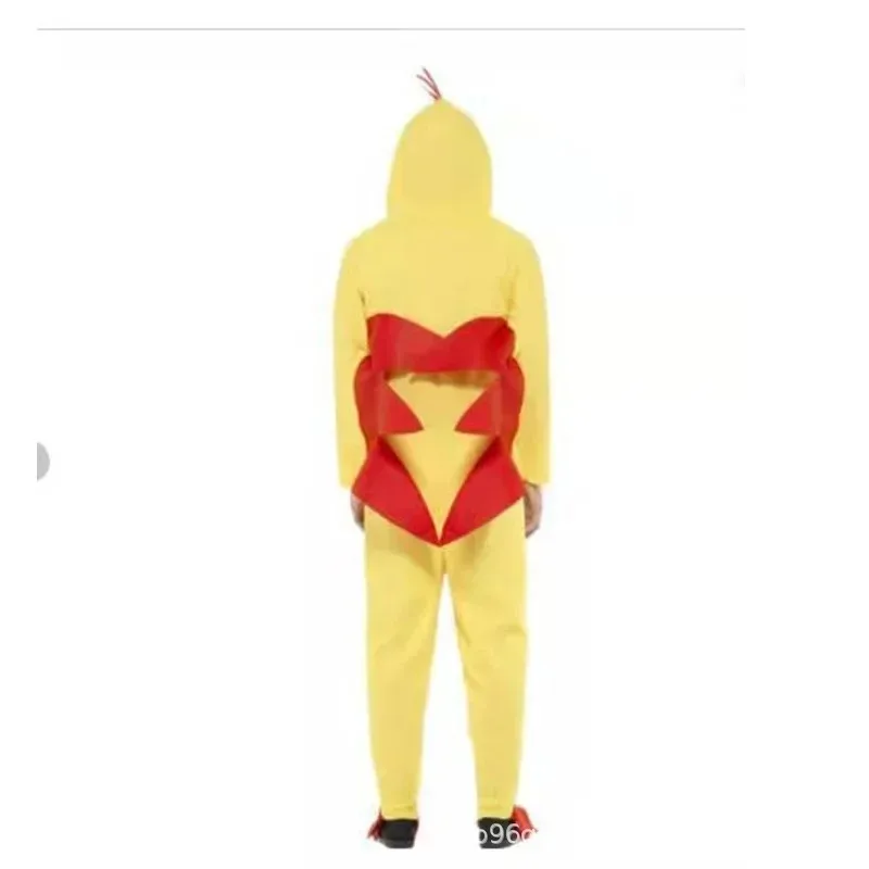 Disfraz de Gallo de Halloween para Hombre y Mujer, Divertido Traje de Animal para Cosplay, Traje de Pollo para Adultos, Comedia, Representación Escénica, Juego de Roles de Aves, Fiesta