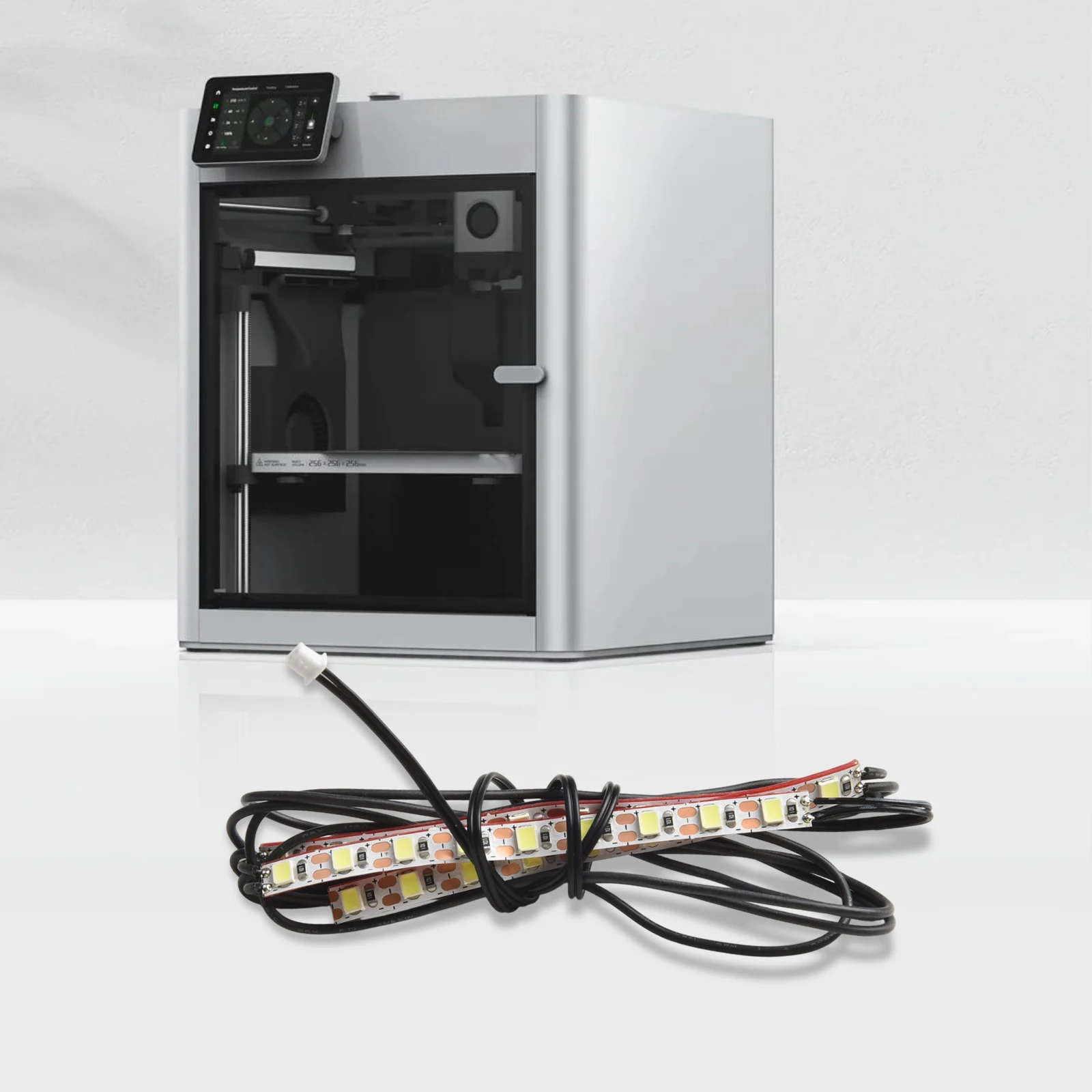 

Bright LED Light Strip for Bambulab For P1P P1S For X1 For X1C 5V 12W with 110cm Wire Perfect Illumination for Printing