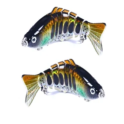 Swimbait multiarticulado 7 secciones – Señuelo hundible para lubina