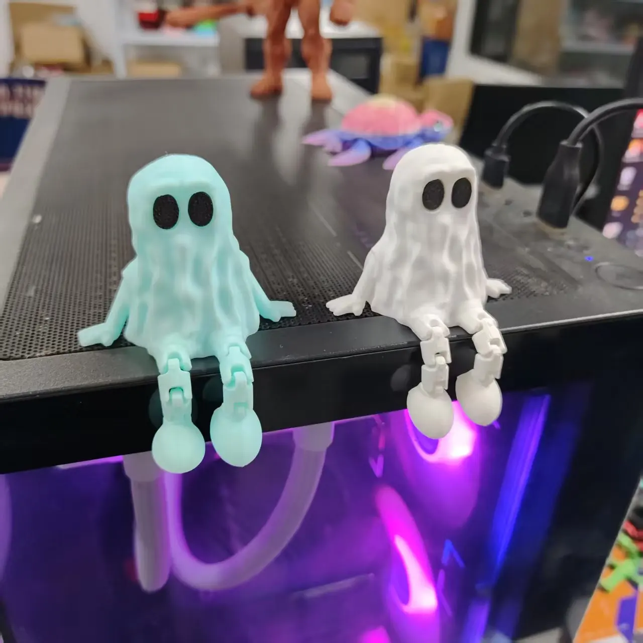 جديد ثلاثية الأبعاد مطبوعة شبح كامل الجسم المفاصل التي يمكن أن تتحرك المفروشات المنزلية والديكورات تستحق جمع الألعاب الإبداعية