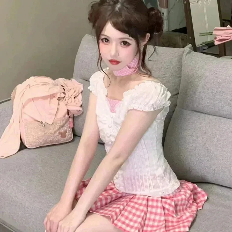e,4;v'6\k/Anime Komatsu Nana Cosplay Costume Girl Pink Skirt Date Outfits Cute Uniform Carnival masquerade Party 5;g'8.n/3\ view 3
