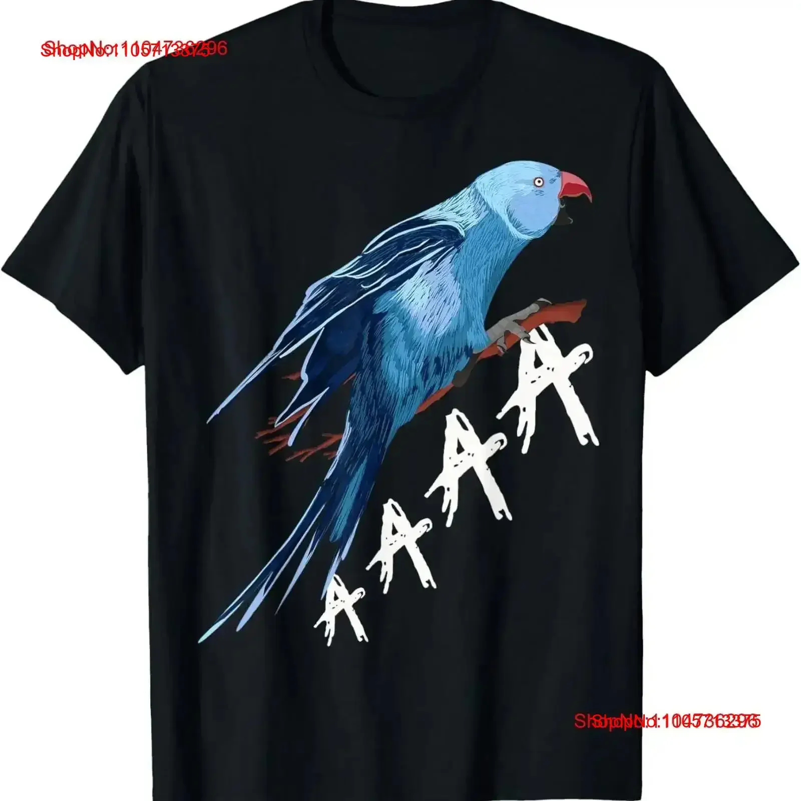 Cute Indian Ringneck Screaming Parakeet Bird Ornithologist T Shirt vintage Washed graphic Comfortable Slightly vintage Washed