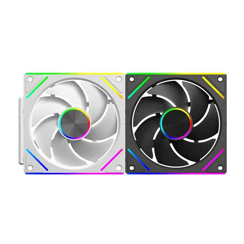 UPSIREN WF-3 Case Fan ARGB Synchronized Lighting Prism 7 Modular Fan Hydraulic Bearing Low Noise Forward/Reverse Blade Design