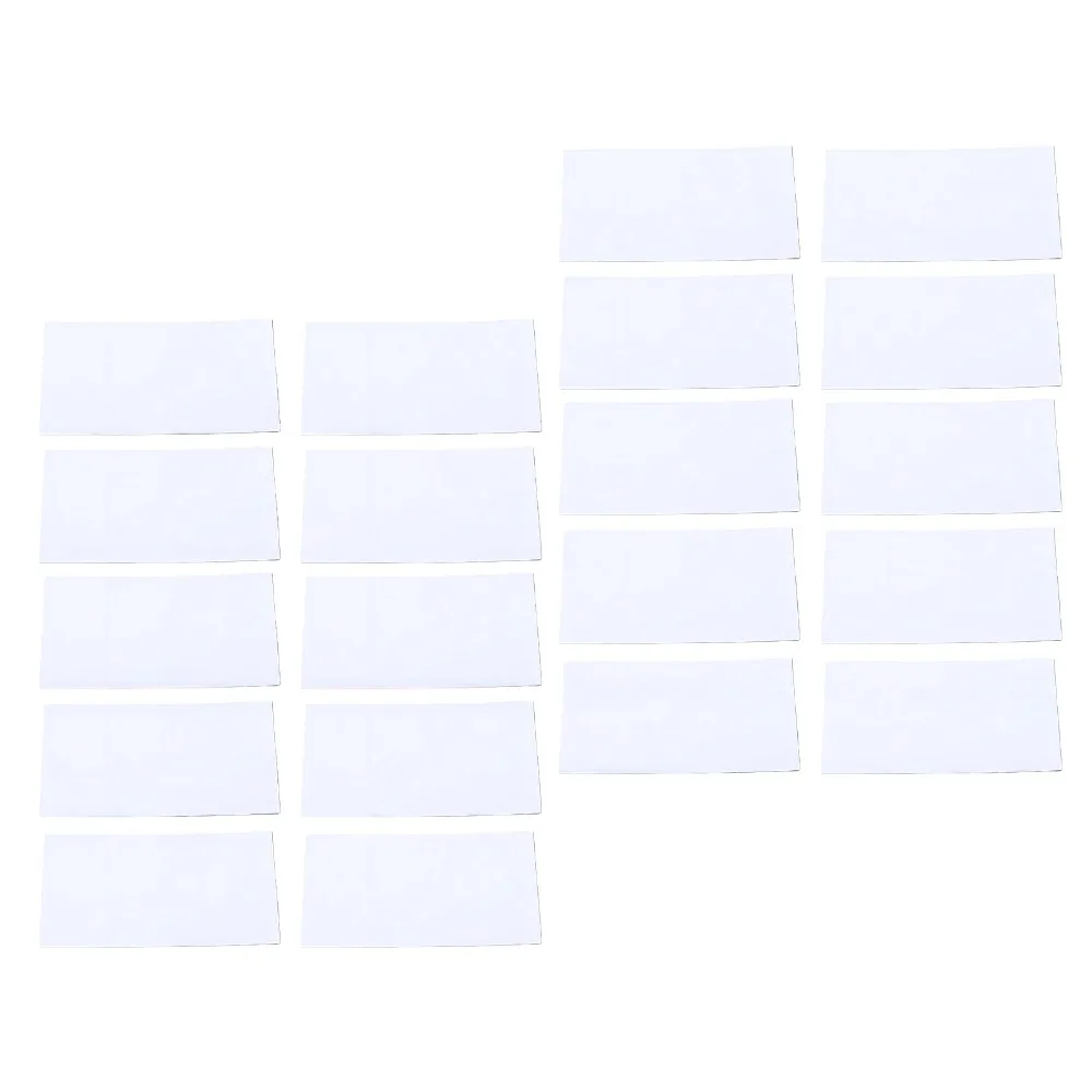 20pcs 2x3.5 Inch Self Adhesive Photo Paper Back Adhesive Smudgeproof Sticky Back Paper Tear Proof Adhesive Photo Paper Sheets