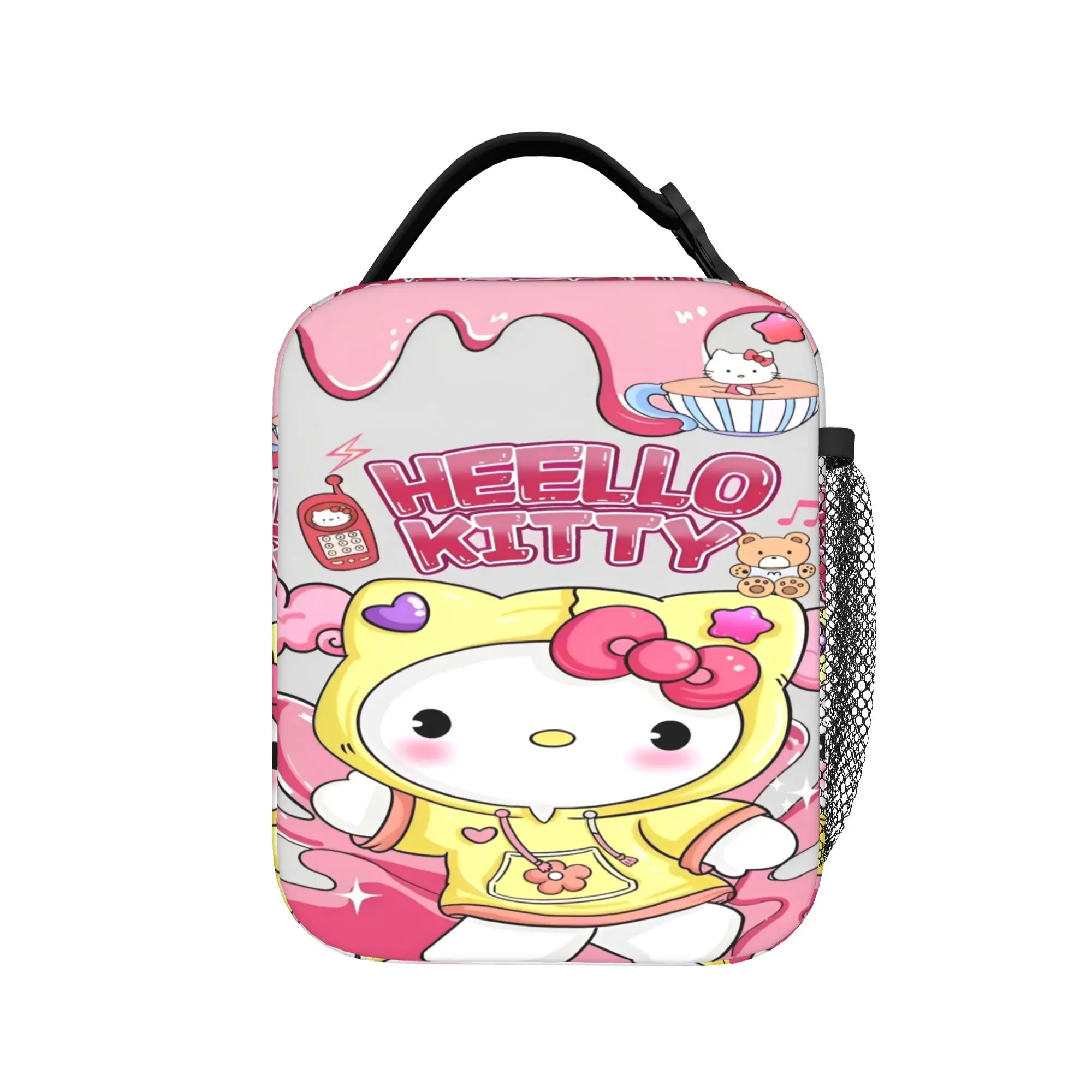 

Lunch Box hellos kittys Accessories Storage Food Box Multifunction Cooler Thermal Lunch Box For Travel