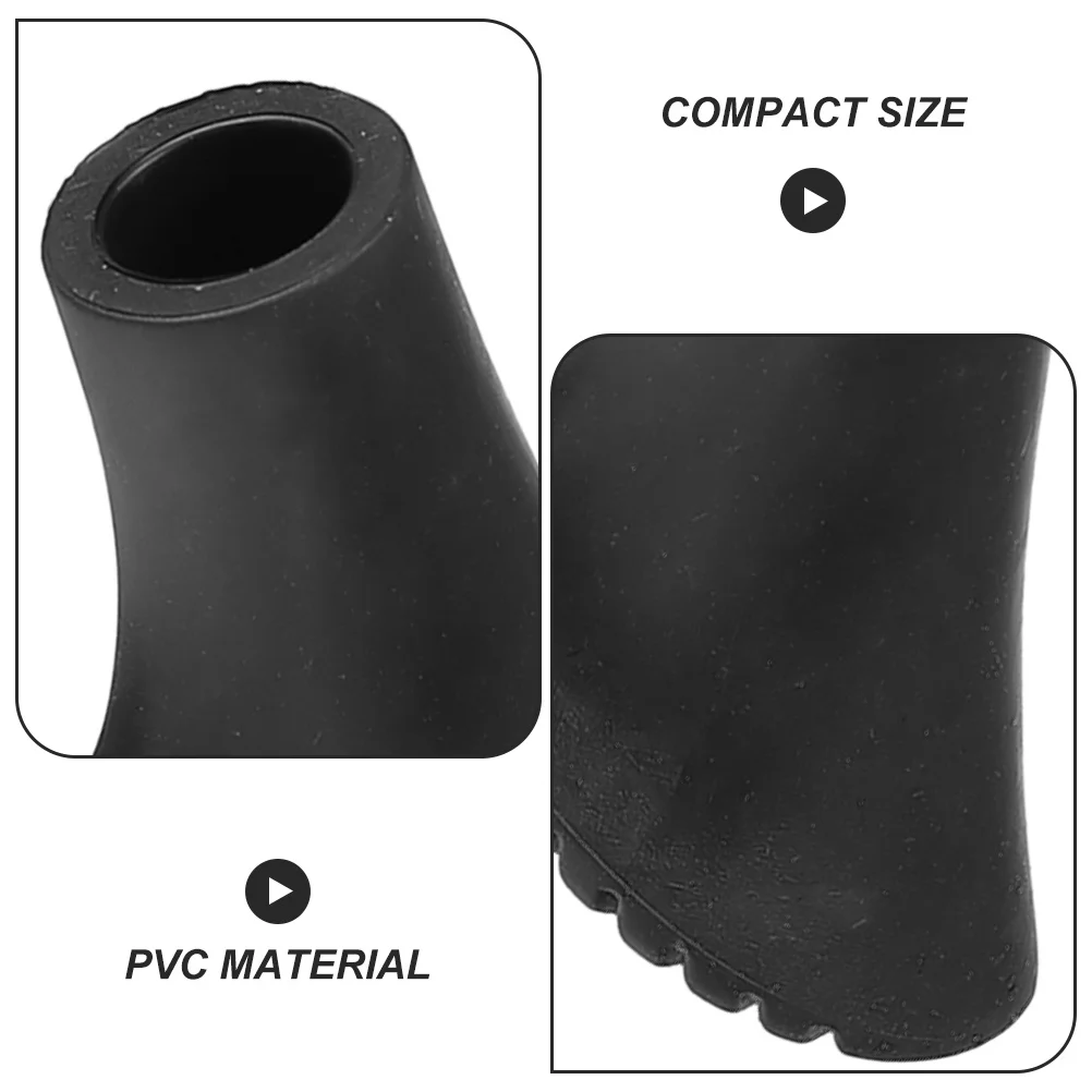 

20Pcs Anti-Slip Walking Pole Tips Replacement Plastic Cane Crutch Tips Durable Non-Skid Trekking Pole Protectors