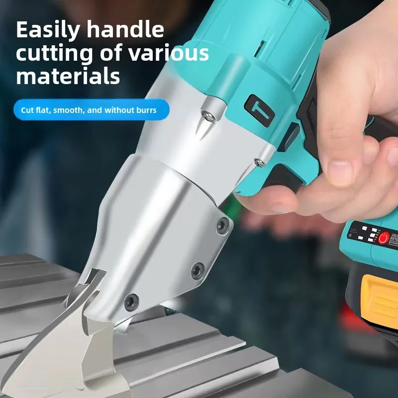 Special Electric Cutting Shears Lithium Powered Tool for Sheet Metal Color Steel Tile Diamond Mesh