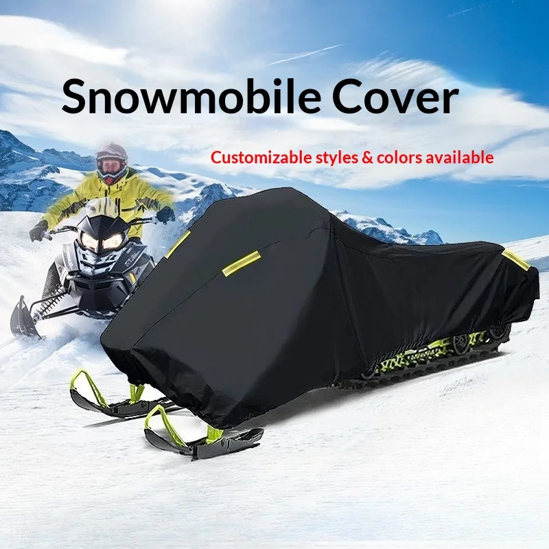 

Зимний всепогодный защитный чехол для снегохода: водонепроницаемый, пылезащитный, многофункциональный чехол для саней и лыж