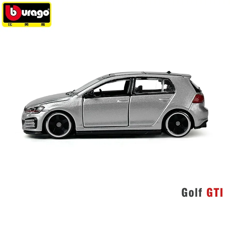 Bburago 1:64 Volkswagen Golf GTI 2017 Imitation Alloy Diecast Car Model Collection Toy Gift