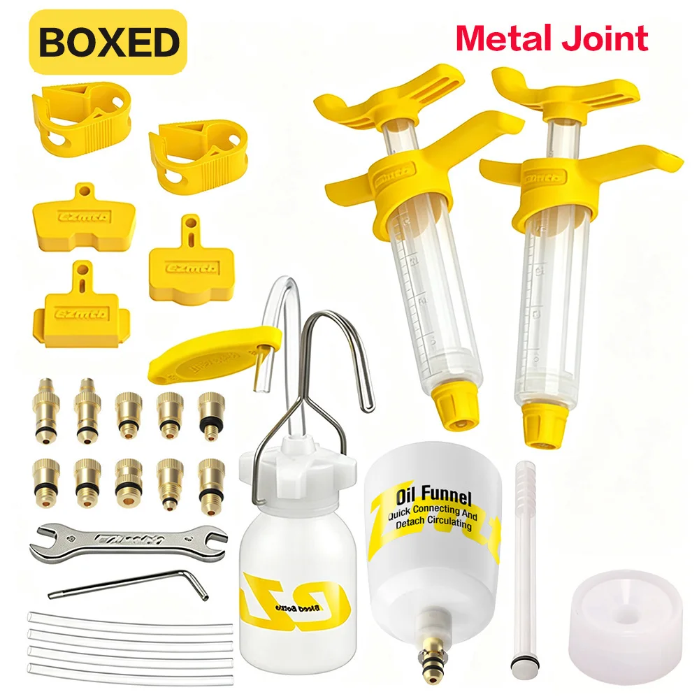Bicycle Hydraulic Disc Brake Oil Bleed Kit Tools For SHIMANO,SRAM, MAGURA,Avid,Series MTB Road Bike Brake Repair Tool Universal