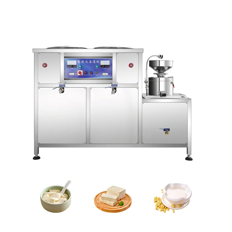 High Efficiency Soybean Grinder Tofu Making Machine Electric Stone Mill Machine Home Small Tofu Machine