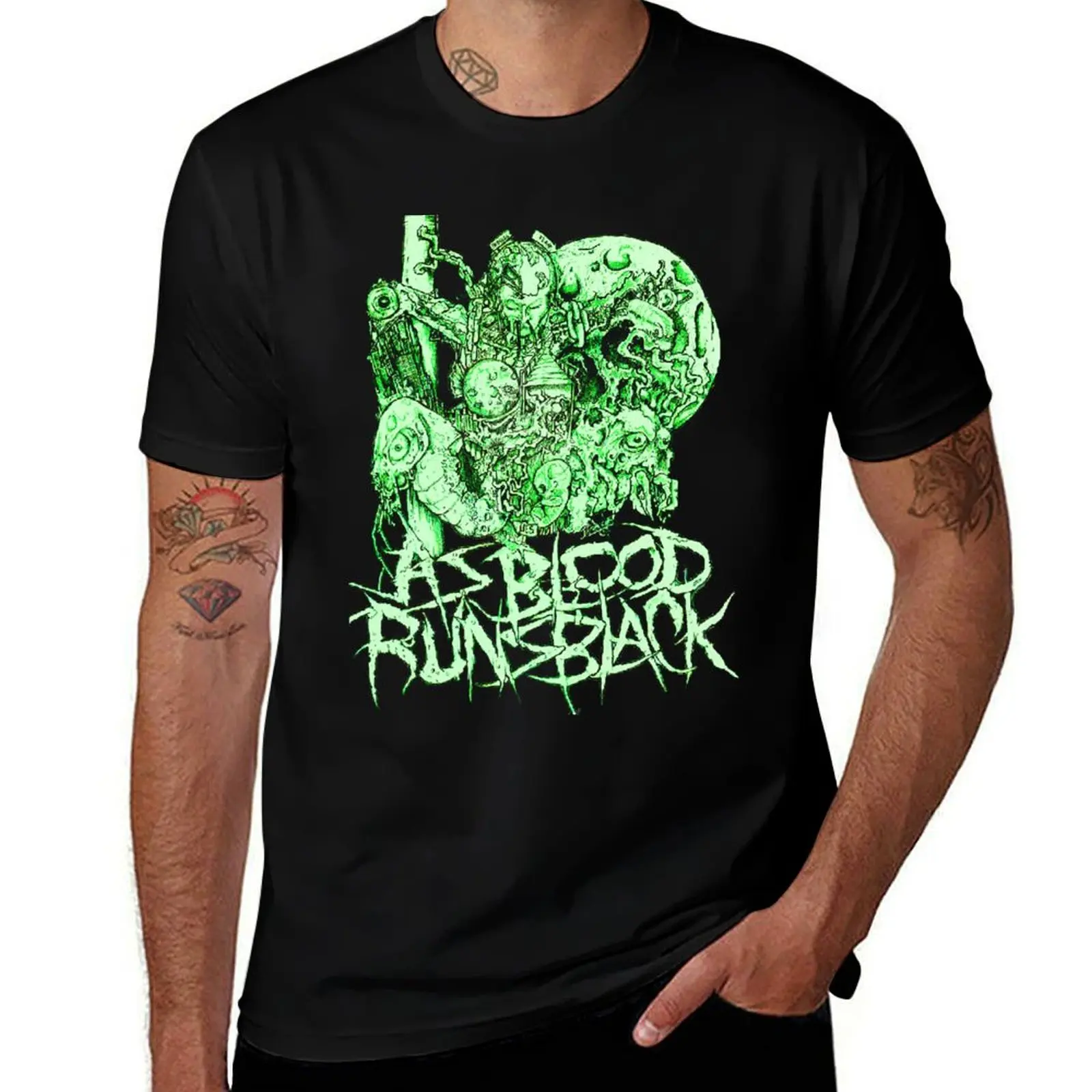 

As Blood Runs Black T-Shirt Work Utility Casual Tee Shirt