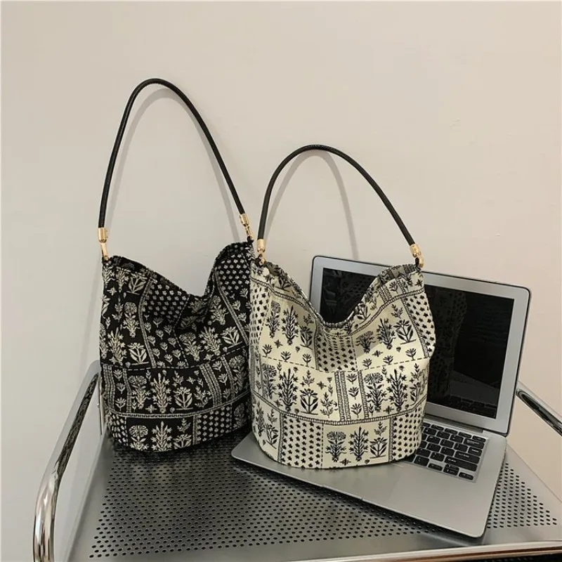 

Нишевый дизайн, богемная сумка-мессенджер в этническом стиле, пригородная парусиновая сумка на плечо для женщин