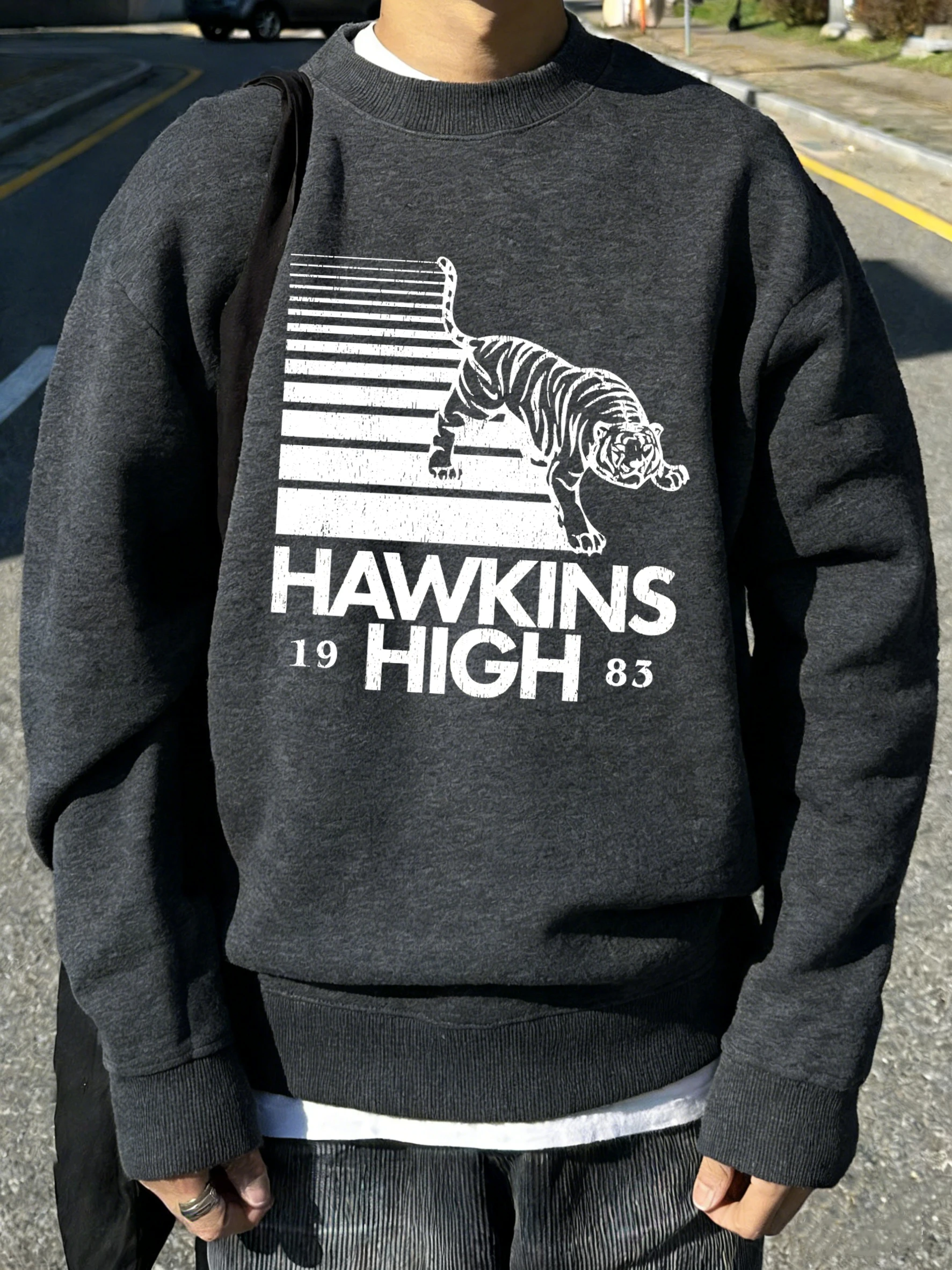 Men'S Winter Fashion - Мужская толстовка Hawkins 1983 High School
