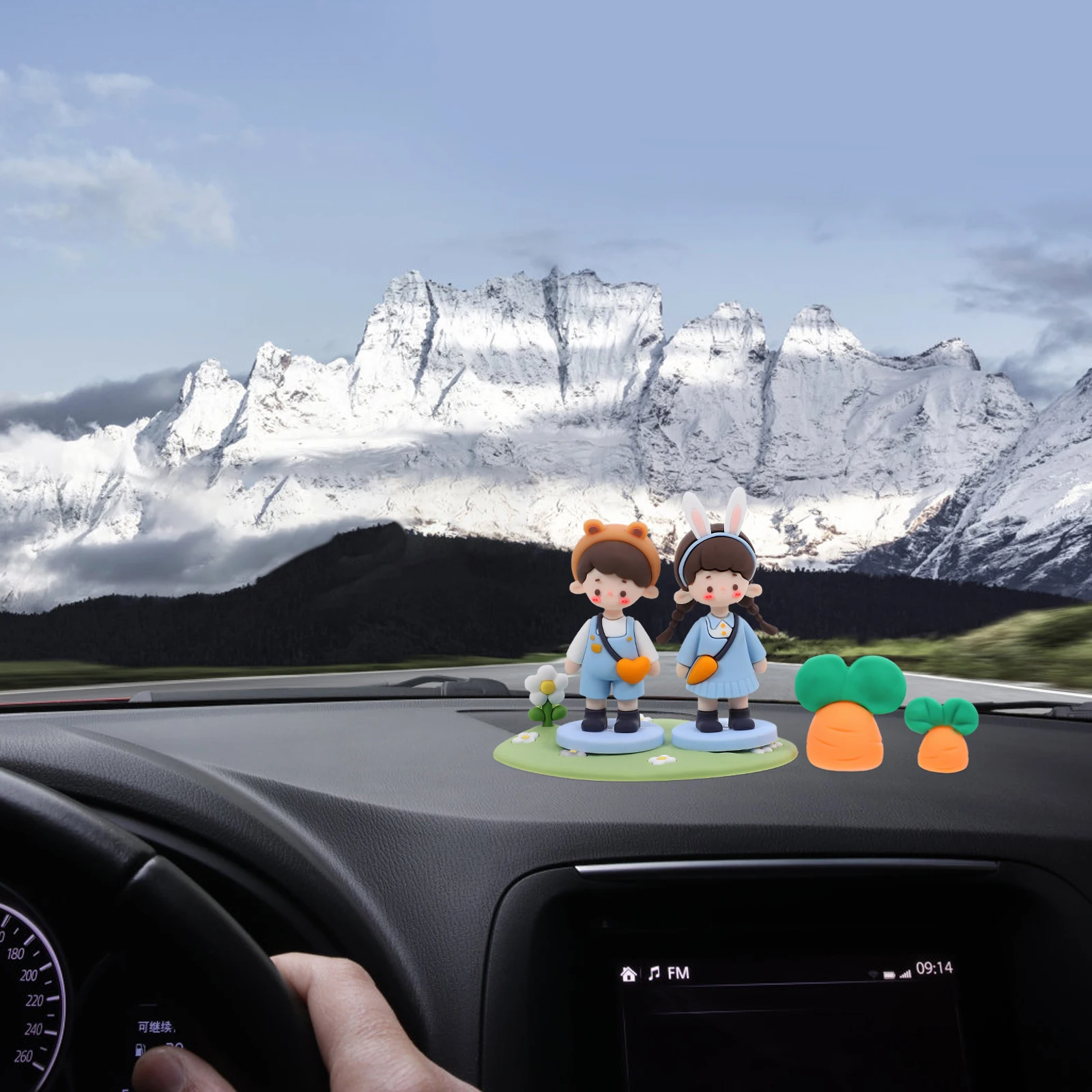 

Couple Decor Ornaments Plastic Figurines Aesthetic Accessories Interior Car Decorations Dashboard Decor Couple Statue Small