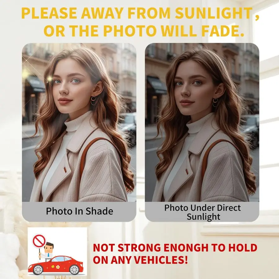 Sheets Printable Magnetic Sheets 8.5x11 Inches for Inkjet Printers, Glossy White Magnetic Print Paper, 12mil Thickness, Flexible