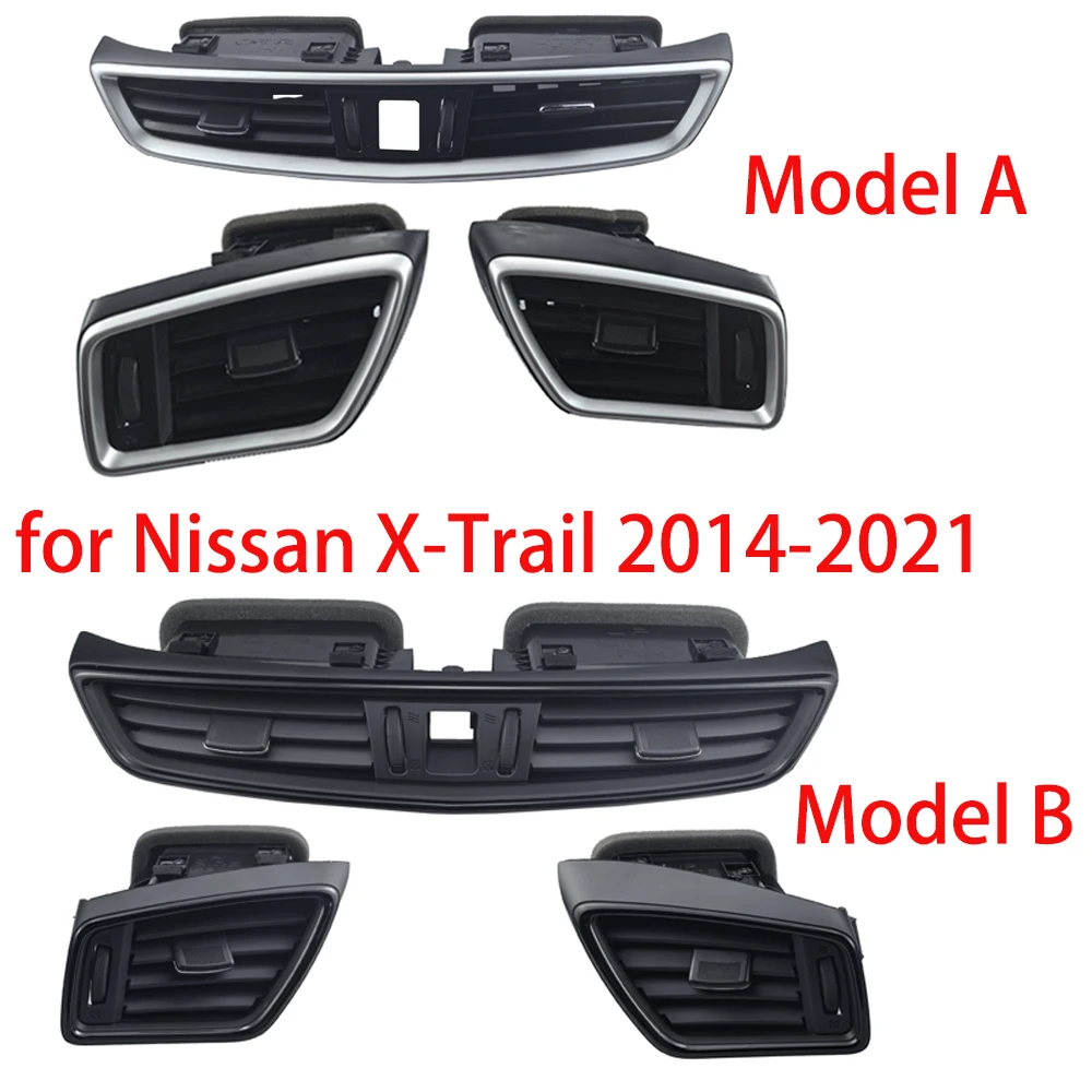 for Nissan X-Trail 2014 2017 2018 2019 2020 2021 Auto Front Middle Dashboard Original Air Conditioning Outlet A/C Vent
