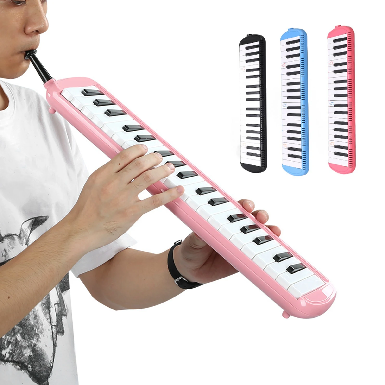 Melodica 37 Key Wind Musical Instrument Adult Suitable for Beginner Learner Practice