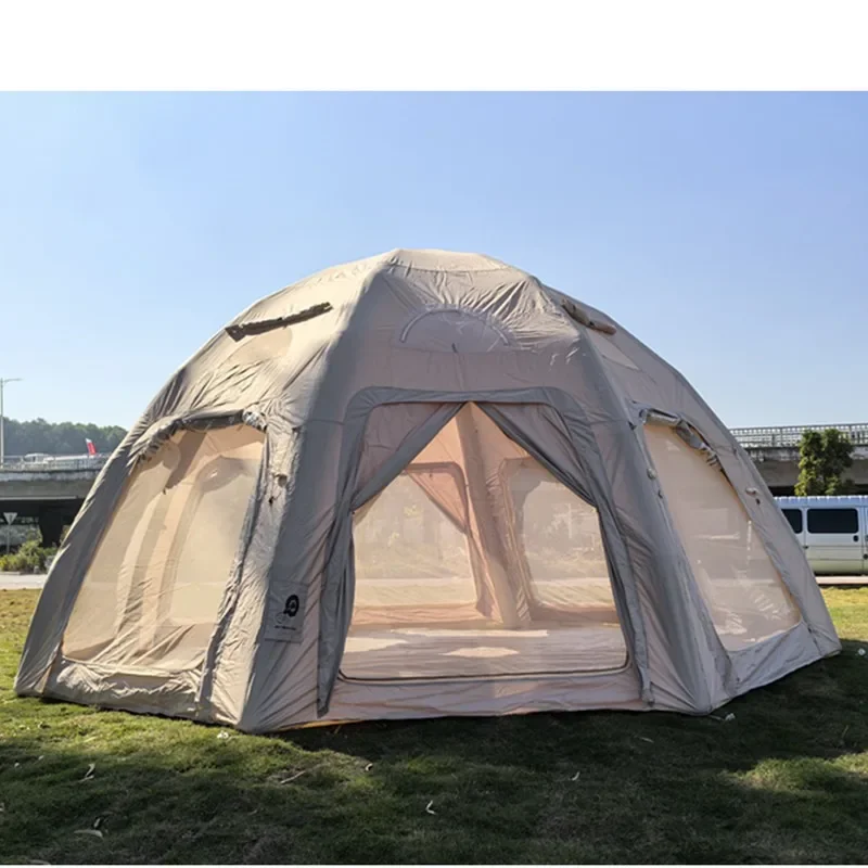 Inflatable tent outdoor camping 360-degree viewing spherical tent, famous hotel travel, no tents