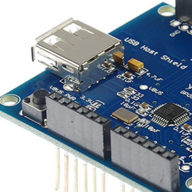 USB Host Shield 2.0 สําหรับ Arduino สําหรับ UN Omega A DK เข้ากันได้กับ Android A DK DIY อิเล็กทรอนิกส์โมดูลบอร์ด
