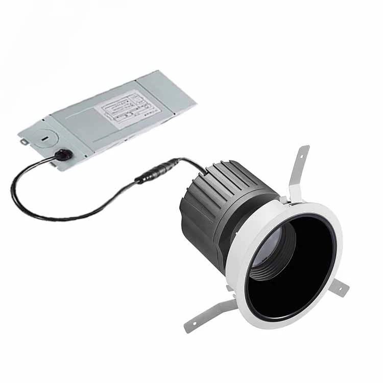 DATYON Less Series Anti Glare Dark Light Technology Embedded and Adjustable Dim High Quality 30W Indoor Hotel Mall LED Downlight
