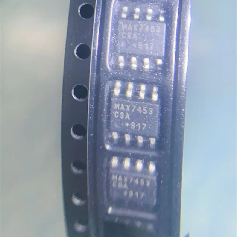 

10 шт. новые и оригинальные 7453 MAX7453 MAX7453C SOP-8 MAX7453CSA