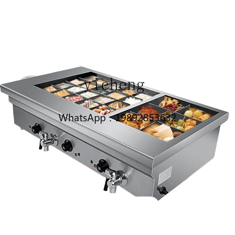 

X1 electric heating Oden cooking machine commercial 20 grid 40 grid string incense equipment