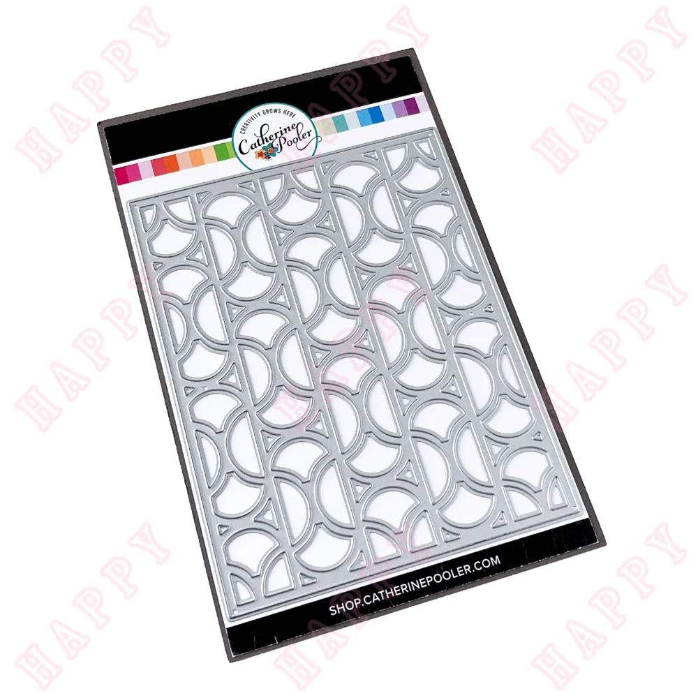 

Metal Cutting Dies Doo Wop Cover Plate Die DIY Scrapbook Diary Decoration Paper Craft Embossing Template Greeting Card Handmade