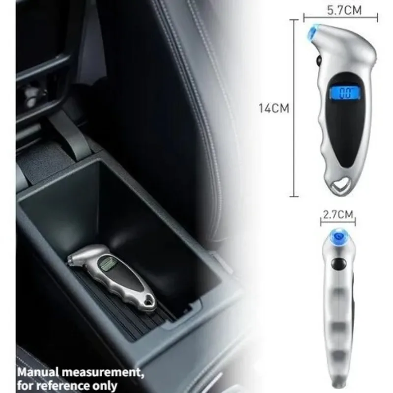Car Tyre Air Pressure Gauge Meter LCD Display New Tire Pressure Gauge Backlight High-precision Digital Tire Pressure Monitoring