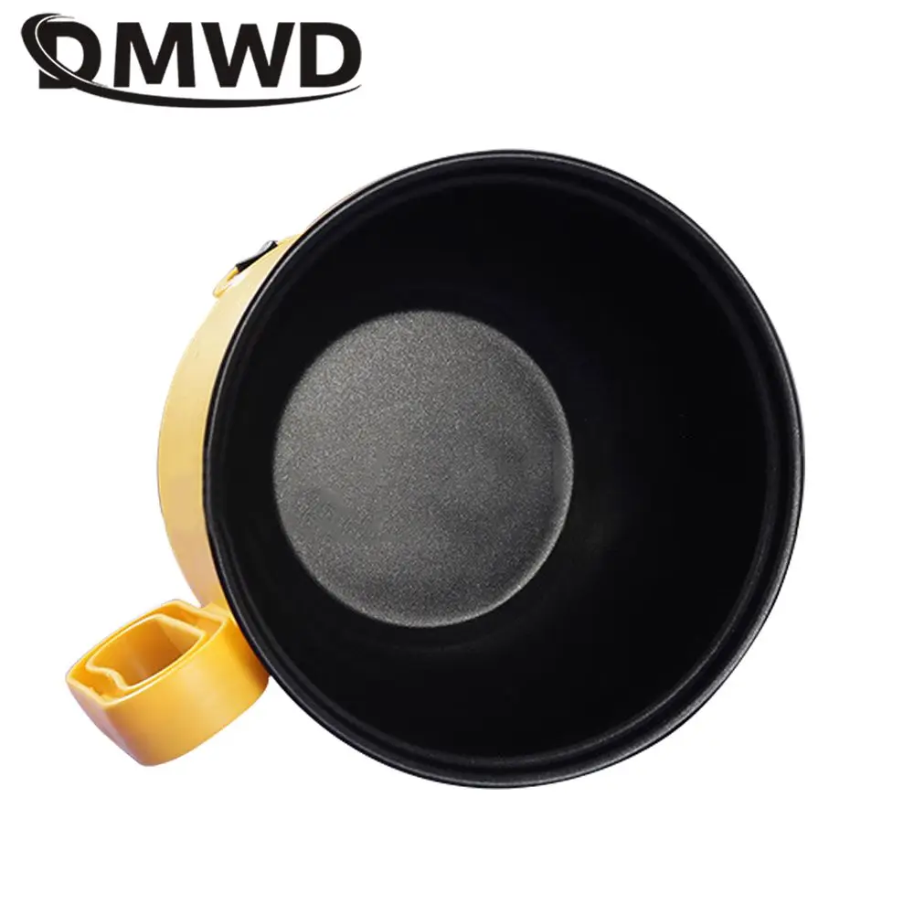 DMWD 1.5L Multicooker เครื่องทําอาหารไฟฟ้าหม้อร้อนอาหาร Steamer ก๋วยเตี๋ยวโจ๊กซุปหม้อหุงข้าวอาหารเช้า Maker Non-Stick 220V