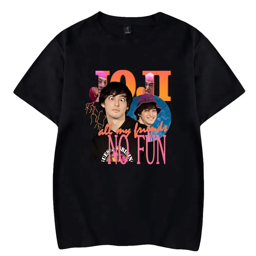 

Joji Merch T-shirt for men and women, unisex round collar, short sleeve, Harajuku streetwear, casual style, funny hip-hop clothe