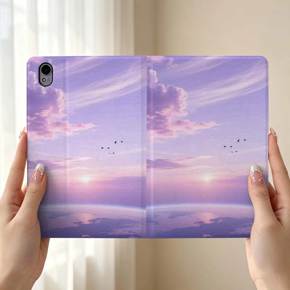 Beautiful Sunrise For Huawei MediaPad MatePad Honor Pro V6 9 V8 X9 X 10 13.3 12.3 11 11.5 Inch Tablet Case Pen Tray