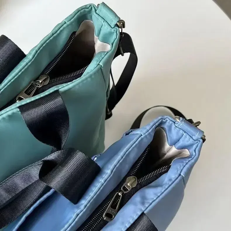 Neue Casual Tote Große Kapazität Schulter Tasche Nylon Wasserdichte Leinwand Handtasche Einfache Mode Messenger Taschen für Schülerin – Detail 21