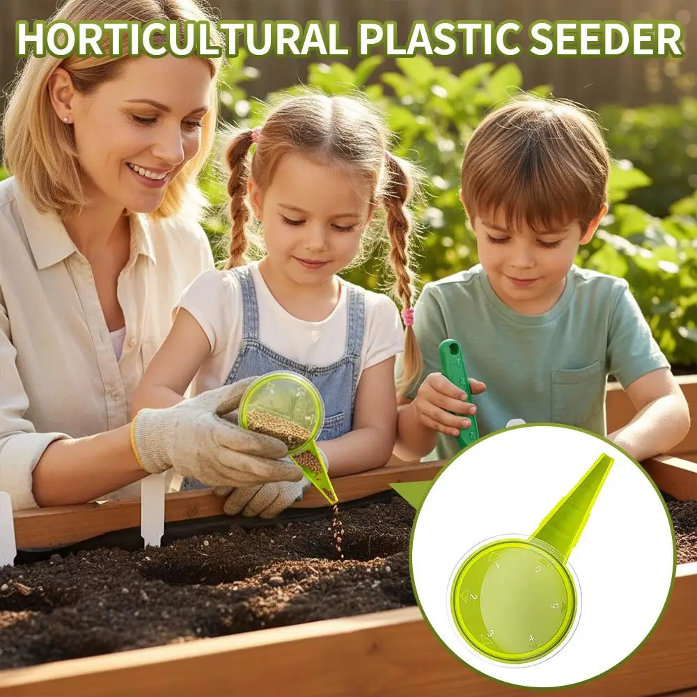 Garden Seeder Set Gardening Sower Household Manual Multifunction Adjustable Gardening Tools Plant Seeding Dispenser Accessories