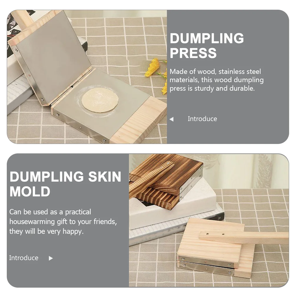 Wooden Tortilla Press Mexican Tortillera Presser Dumpling Skin Maker Dough Presser Tool Roti Chapati Taco Pataconera Burritos